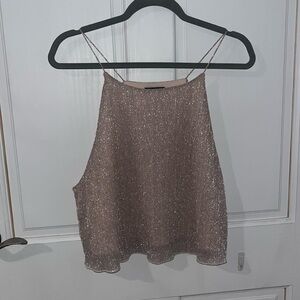 Topshop Glittery Sparkly Top
